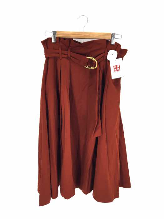 ZARA WOMAN （ザラ ウーマン） ウエストベルトタックスカート レディース スカート