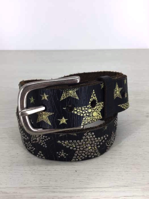 Leather Island（レザーアイランド） スタッズ レザーベルト メンズ ファッション雑貨