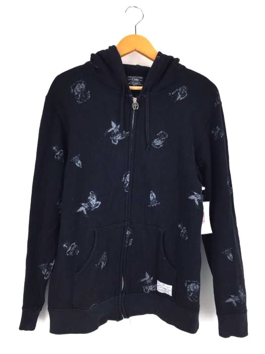 CRIMIE（クライミー） 総柄ジップアップパーカー メンズ トップス