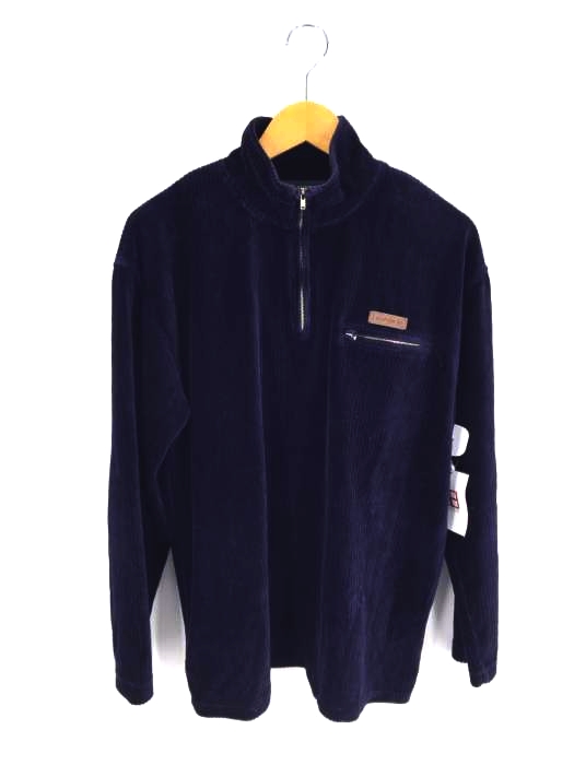 LAUREN RALPH LAUREN（ローレンラルフローレン） 太畝コーデュロイ ハーフジップ L/S TEE メンズ トップス