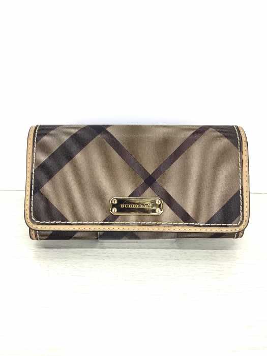 BURBERRY(バーバリー) チェック長財布 メンズ 財布・ケース