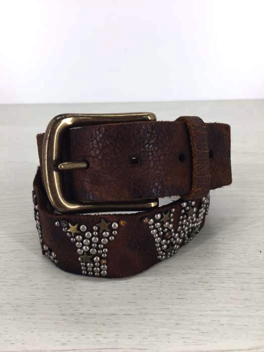 Leather Island（レザーアイランド） スタッズ レザーベルト メンズ ファッション雑貨