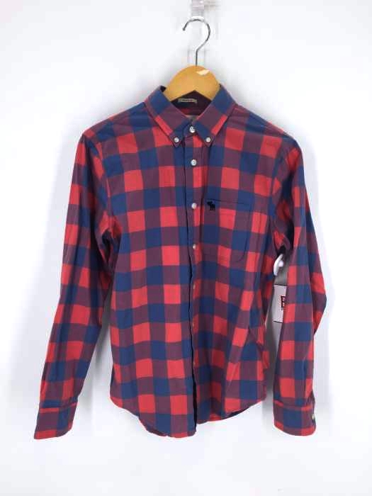 Abercrombie & Fitch（アバクロンビーアンドフィッチ） MUSCLE チェック柄長袖BDシャツ メンズ トップス