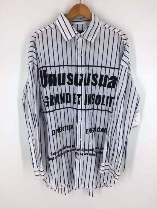 SUGGESTION（サジェスション） プリント オーバーサイズシャツ メンズ トップス