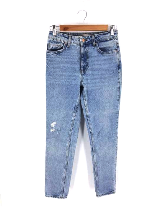 ZARA BASIC（ザラベーシック） ダメージスキニーデニムパンツ レディース パンツ