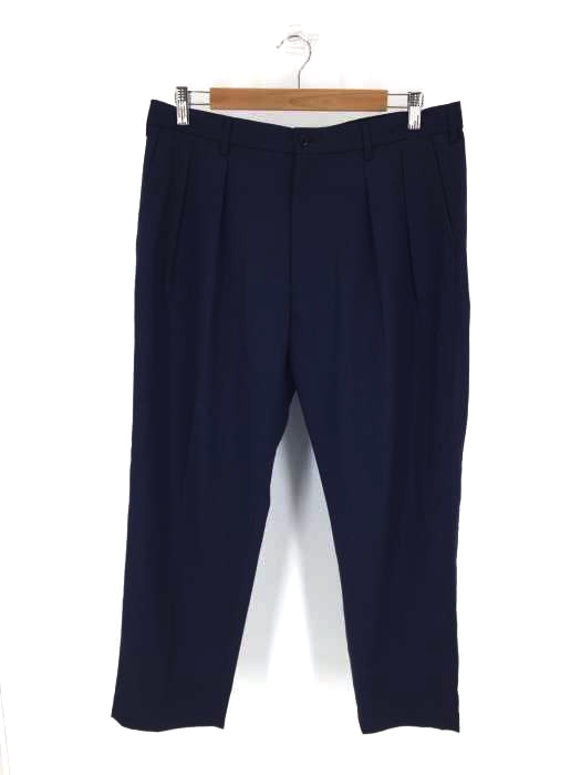 UNITED ARROWS green label relaxing(ユナイテッドアローズグリーンレーベルリラクシング) CM WSB サージチェック 2PW テーパード 9分丈 パンツ メンズ パンツ