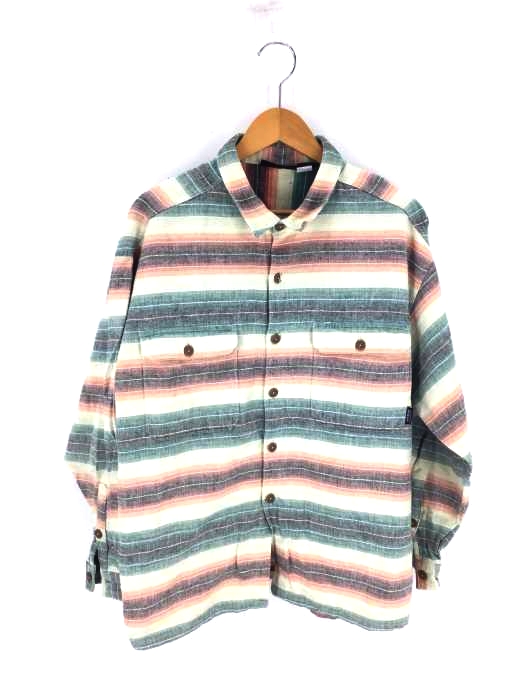 patagonia(パタゴニア) 90S~ ボーダー柄長袖シャツ メンズ トップス