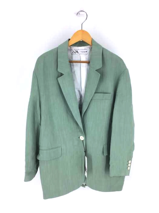 ZARA（ザラ） OVERSIZE RUSTIC BLAZER レディース アウター
