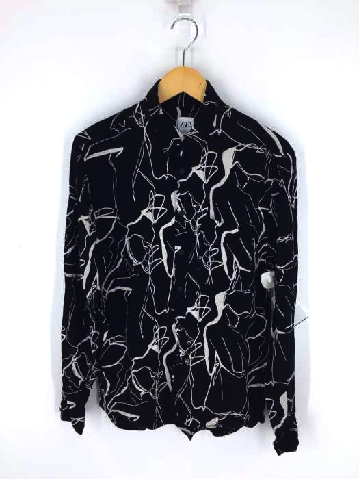 ZARA（ザラ） Abstract Print Shirt メンズ トップス