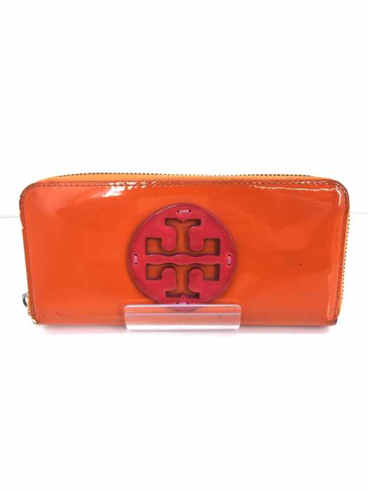 TORY BURCH（トリーバーチ） エナメル ラウンドファスナー 長財布 レディース 財布・ケース