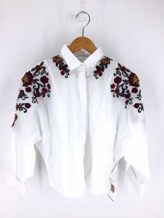 ZARA trafaluc（ザラトラファルック） 刺繍入り長袖シャツ レディース トップス