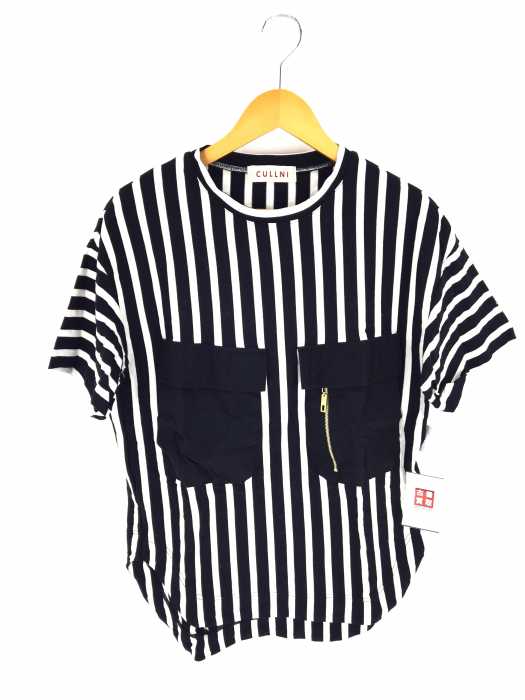 CULLNI（クルニ） 17SS ストライプポケットカットソー メンズ トップス  