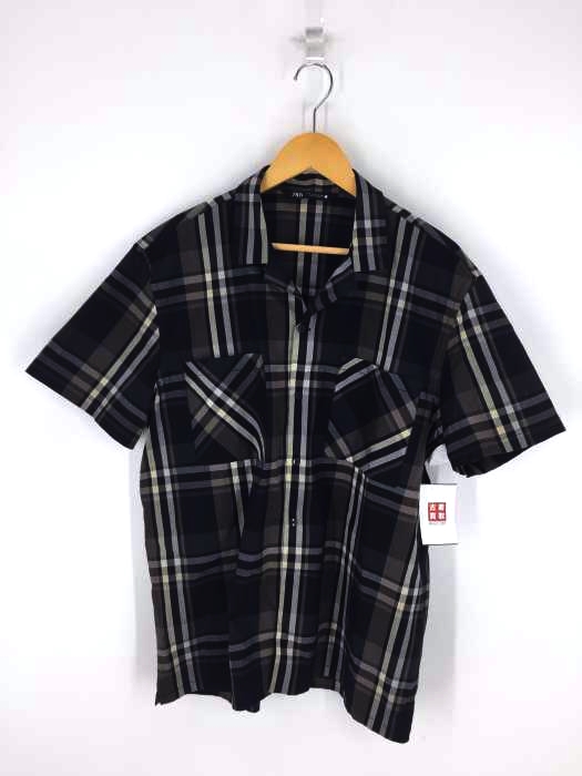 ZARA（ザラ） CHECK TEXTURED TRAVELLER SHIRT メンズ トップス