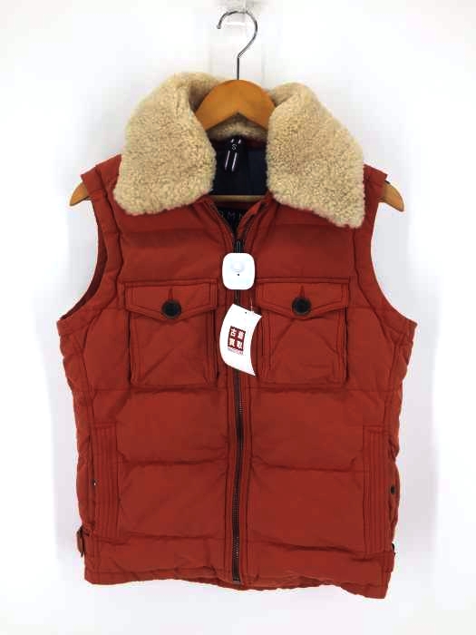 TOMMY HILFIGER（トミーヒルフィガー） 襟ボア ダウンベスト メンズ アウター
