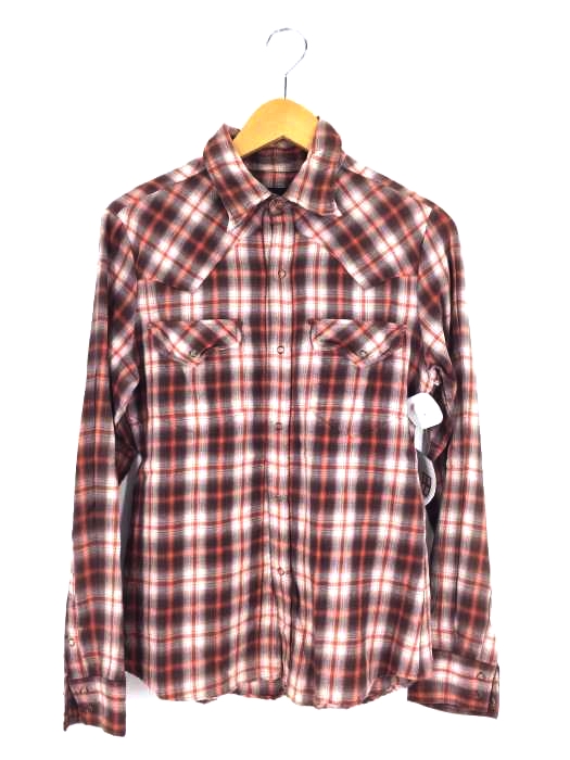 LITHIUM HOMME（リチウムオム） チェックウエスタンシャツ メンズ トップス