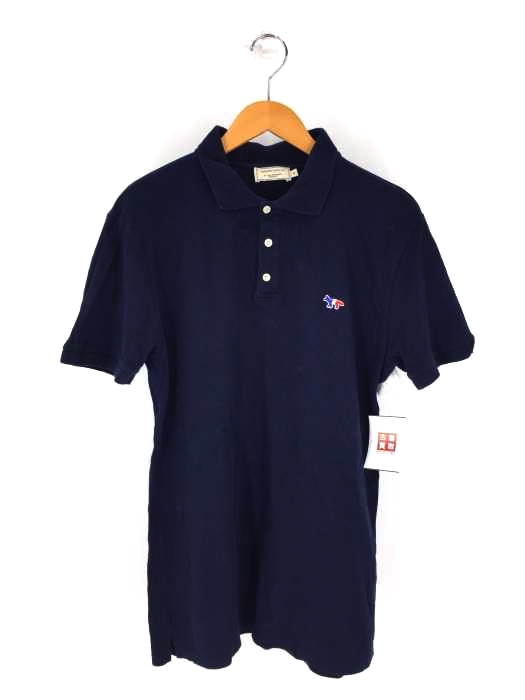 MAISON KITSUNE（メゾンキツネ） POLO TRICOLOR FOX PATCH メンズ トップス