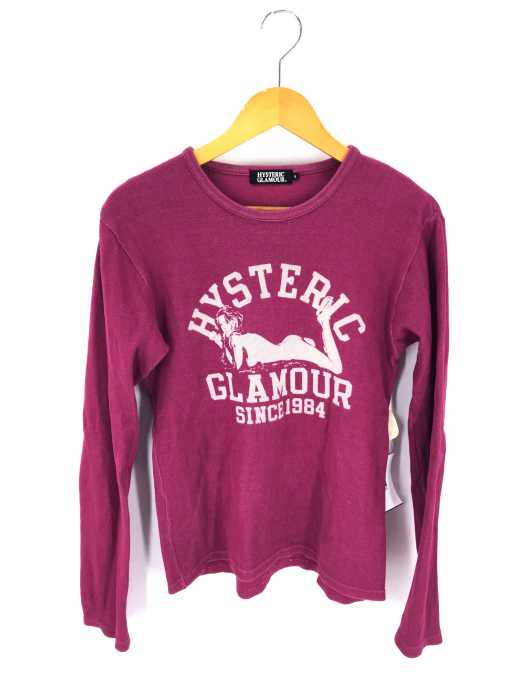 HYSTERIC GLAMOUR （ヒステリックグラマー） ロゴプリントクルーネックカットソー メンズ トップス