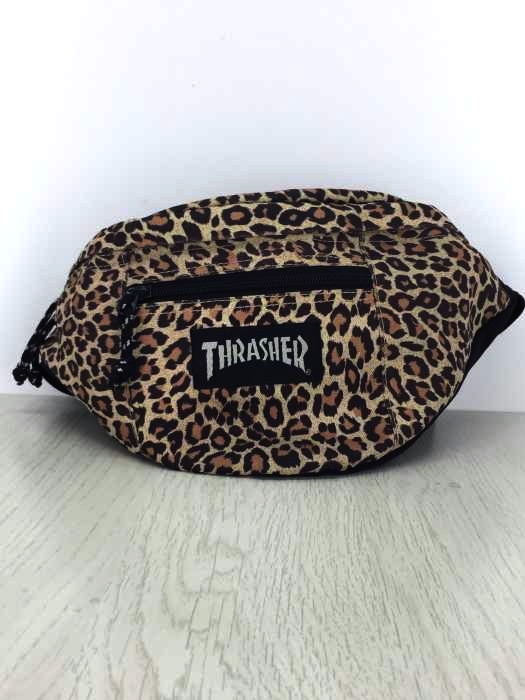 THRASHER（スラッシャー） レオパード柄 ウエストバッグ レディース バッグ