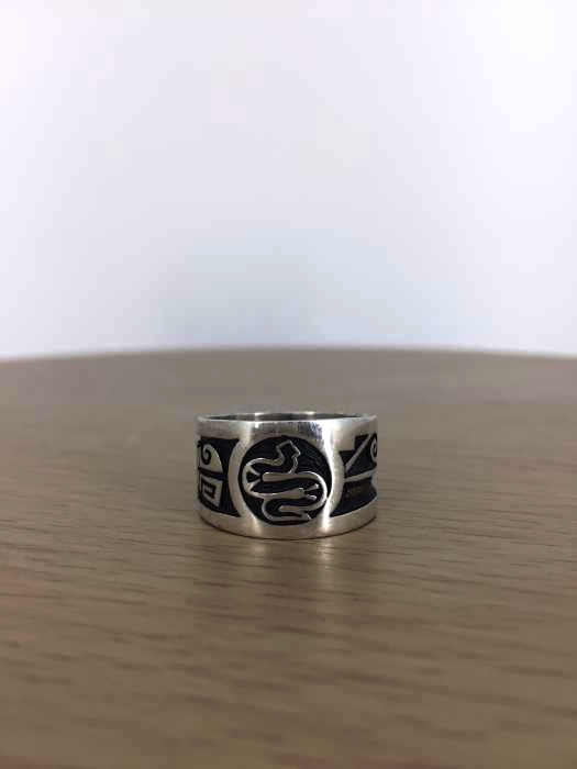 Hopi(ホピ) STERLING LK スネーク リング メンズ アクセサリー
