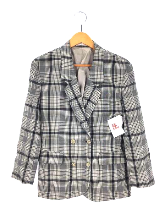 BURBERRY’S(バーバリーズ) チェック柄ダブルブレストテーラードジャケット レディース アウター