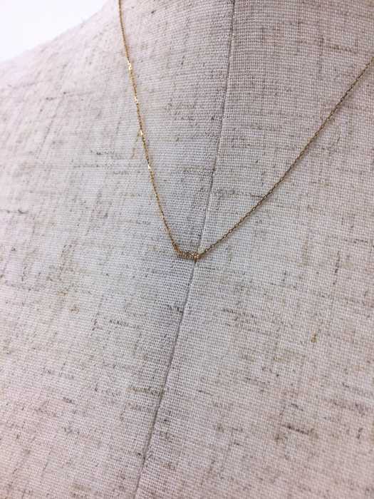 TONE SELECT GOODS（トーンセレクトグッズ） VIE　K10　ダイヤモンド　ネックレス　バー レディース アクセサリー