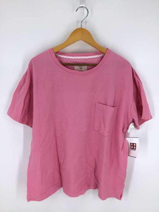 bukht（ブフト） 鹿の子 カノコ ビッグ ポケット Tシャツ メンズ トップス
