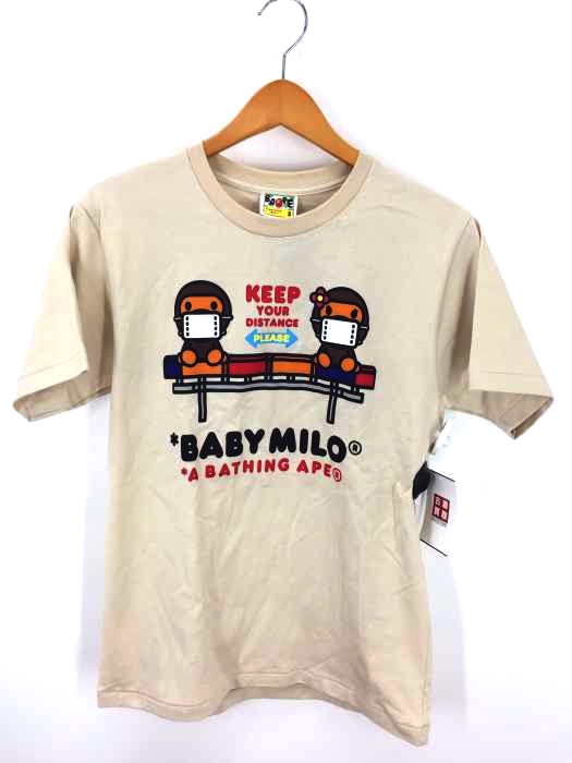 BAPE by A BATHING APE（アベイシングエイプ） SOCIAL DISTANCE BABY MILO TEE メンズ トップス