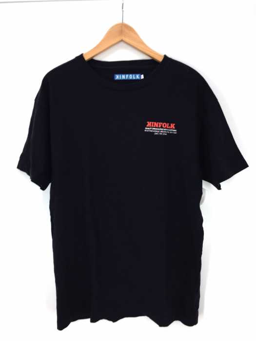 KINFORK（キンフォーク） USA製 バックプリントクルーネックTシャツ メンズ トップス