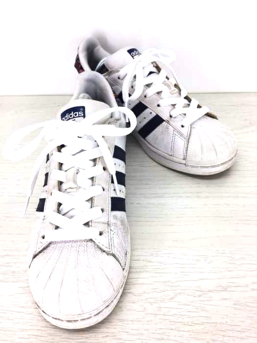 adidas Originals(アディダスオリジナルス) Superstar W ランニングホワイト/ダークスレート レディース シューズ