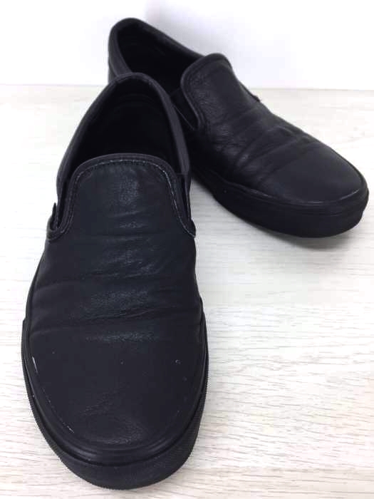 VANS（バンズ） レザースリッポン メンズ シューズ
