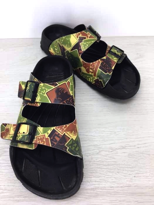 X Large エクストララージ Haiti Ogゴリラ総柄サンダル メンズ シューズ ブランド古着買取販売バズストア