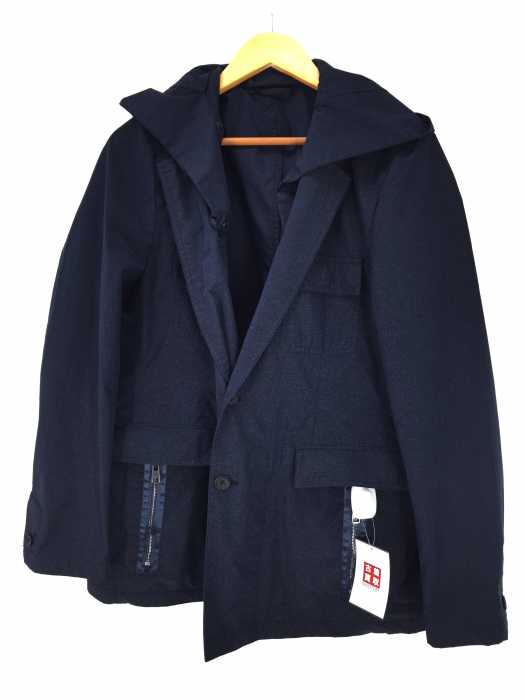 JOSEPH HOMME（ジョゼフオム） フード付き2wayラメジャケット メンズ アウター