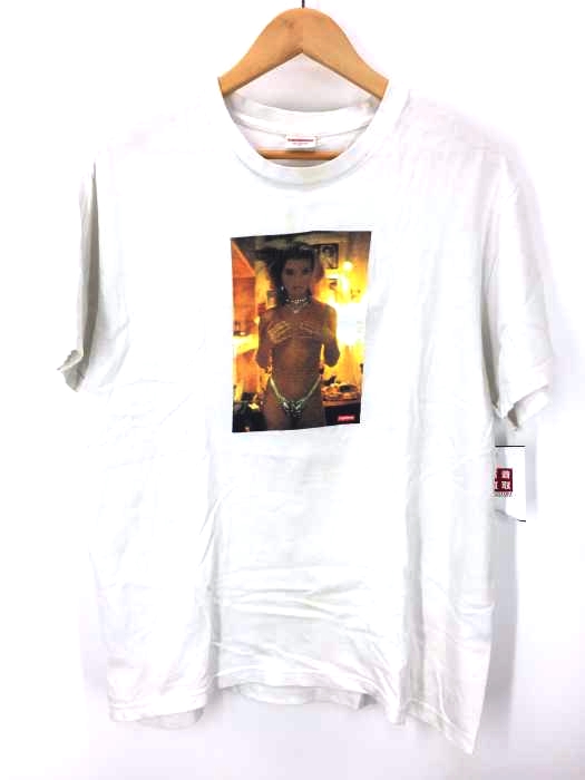 Supreme(シュプリーム) Kim in Rhinestone Tee メンズ トップス