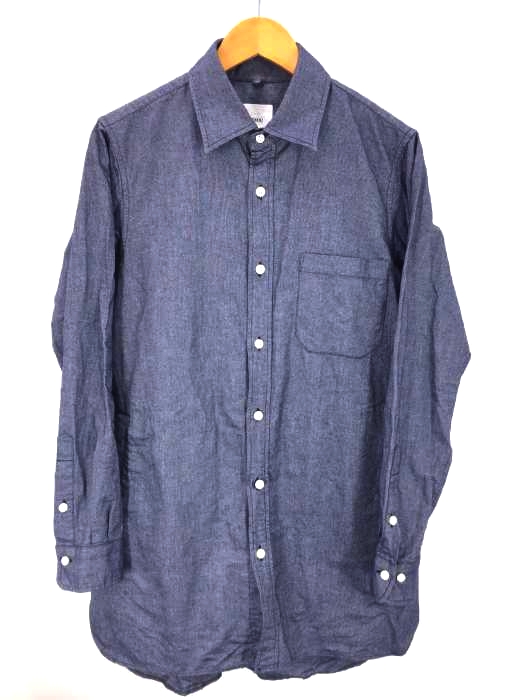 ts(s)(ティーエスエス) サイドポケットロング丈シャツ メンズ トップス