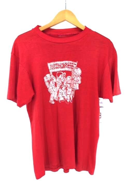 USED古着  （ユーズドフルギ） LOKRANTZ クラックプリントTシャツ メンズ トップス
