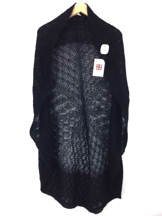 JUNYA WATANABE COMME des GARCONS（ジュンヤワタナベコムデギャルソン） ブラックモヘアショール レディース トップス