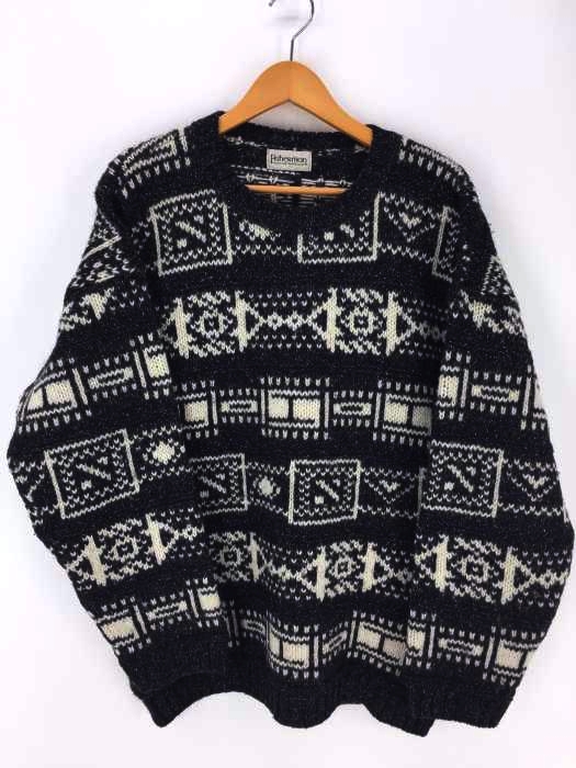 Fisherman out of Ireland(フィッシャーマン アウトオブ アイルランド) シルク混ウール フィッシャーマンニット メンズ トップス
