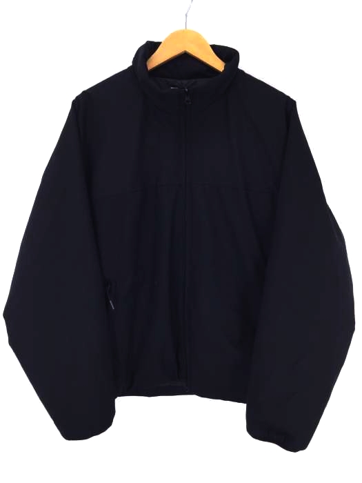 SHIPS any（シップス エニィ） リサイクル カシミヤ中綿 リラックス ジップアップ スタンド ブルゾン メンズ アウター