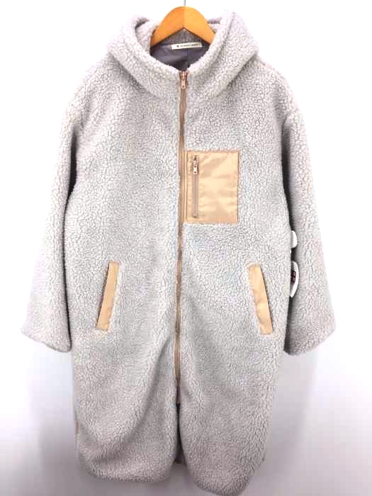 MAJESTIC LEGON(マジェスティックレゴン) ボアフードロングコート レディース アウター