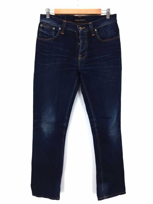 Nudie Jeans(ヌーディージーンズ) GRIM TIM FROSTY BLUE テーパードスリムフィットデニムパンツ メンズ パンツ