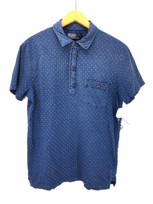 Polo by RALPH LAUREN （ポロバイラルフローレン） 総柄カットソーポロシャツ メンズ トップス