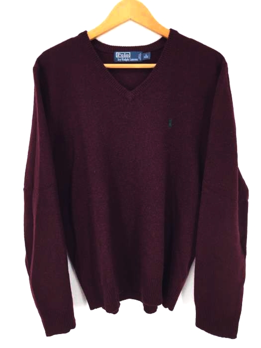 Polo by RALPH LAUREN（ポロバイラルフローレン） Vネックニット メンズ トップス