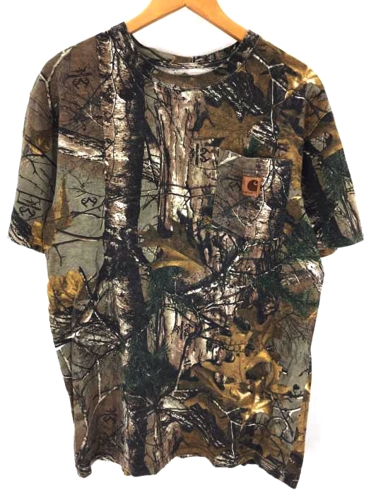 Carhartt（カーハート） ORIGINAL FIT ツリーカモ ポケットTシャツ メンズ トップス