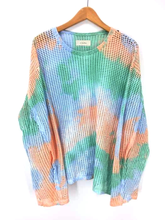 Jieda（ジエダ） MESH L/S T-SHIRT メッシュロングスリーブTシャツ メンズ トップス