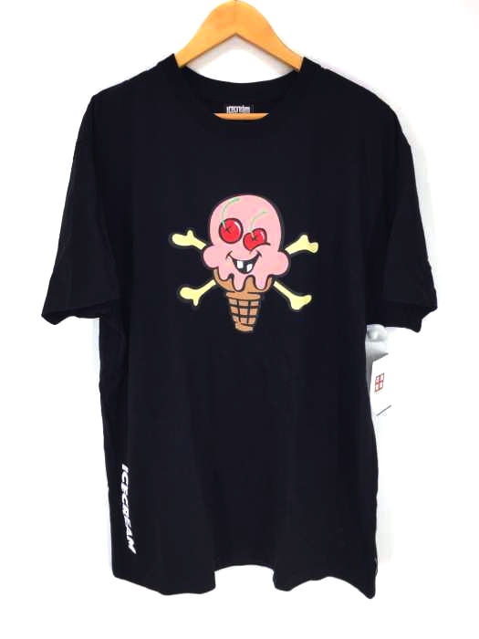 ICE CREAM(アイスクリーム) PINKY T-SHIRT CONE&BONEプリントTシャツ メンズ トップス
