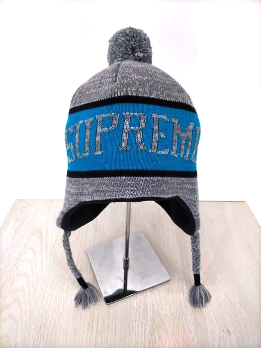 Supreme（シュプリーム） 18AW HEATHERED EARFLAP BEANIE メンズ 帽子