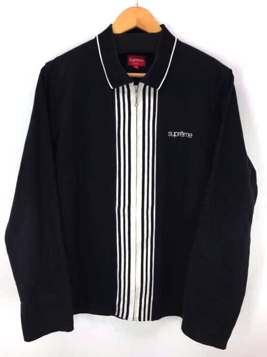 【最終価格】Supreme Vertical Zip Up L/S Polo Supreme（シュプリーム） Vertical Logo Zip Up Polo メンズ アウター