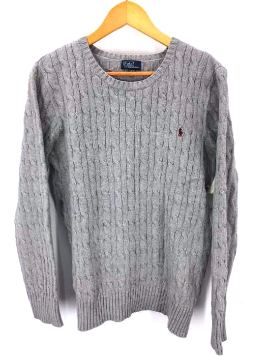 Polo by RALPH LAUREN（ポロバイラルフローレン） コットンケーブルニット メンズ トップス