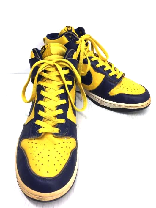NIKE(ナイキ) 1999年製 DUNK HIGH LE MICHIGAN メンズ シューズ