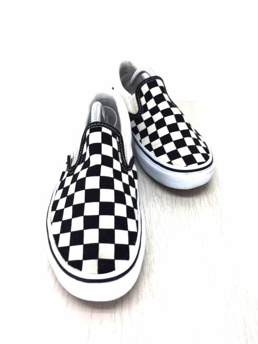 VANS （バンズ ） SLIP ON スリッポン シューズ チェック チェッカー キャンバス レディース シューズ